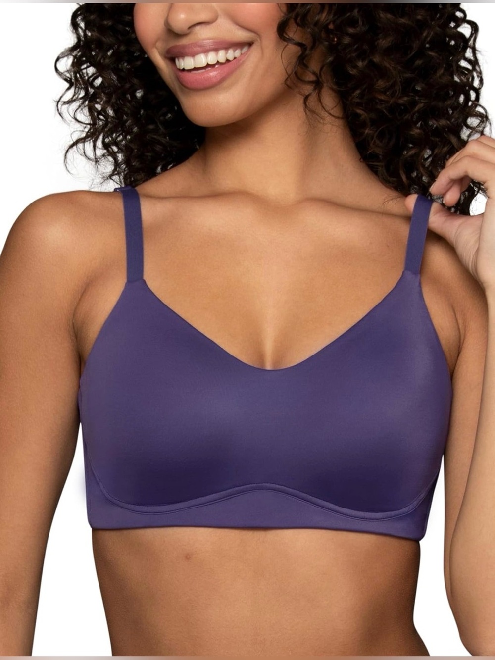 Vanity Fair Women's Beauty Back Smoothing Simple Sizing Wireless Bra